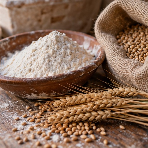 Harina y grano